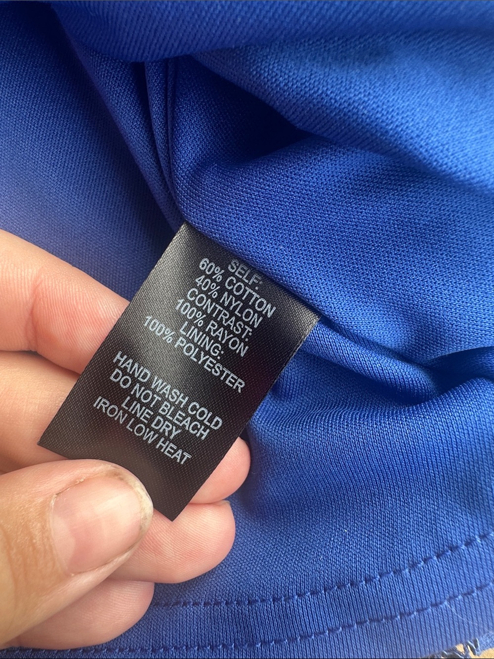 Lulu's Royal Blue Lace Spaghetti-Strap Mini Dress - Picture 3 of 6